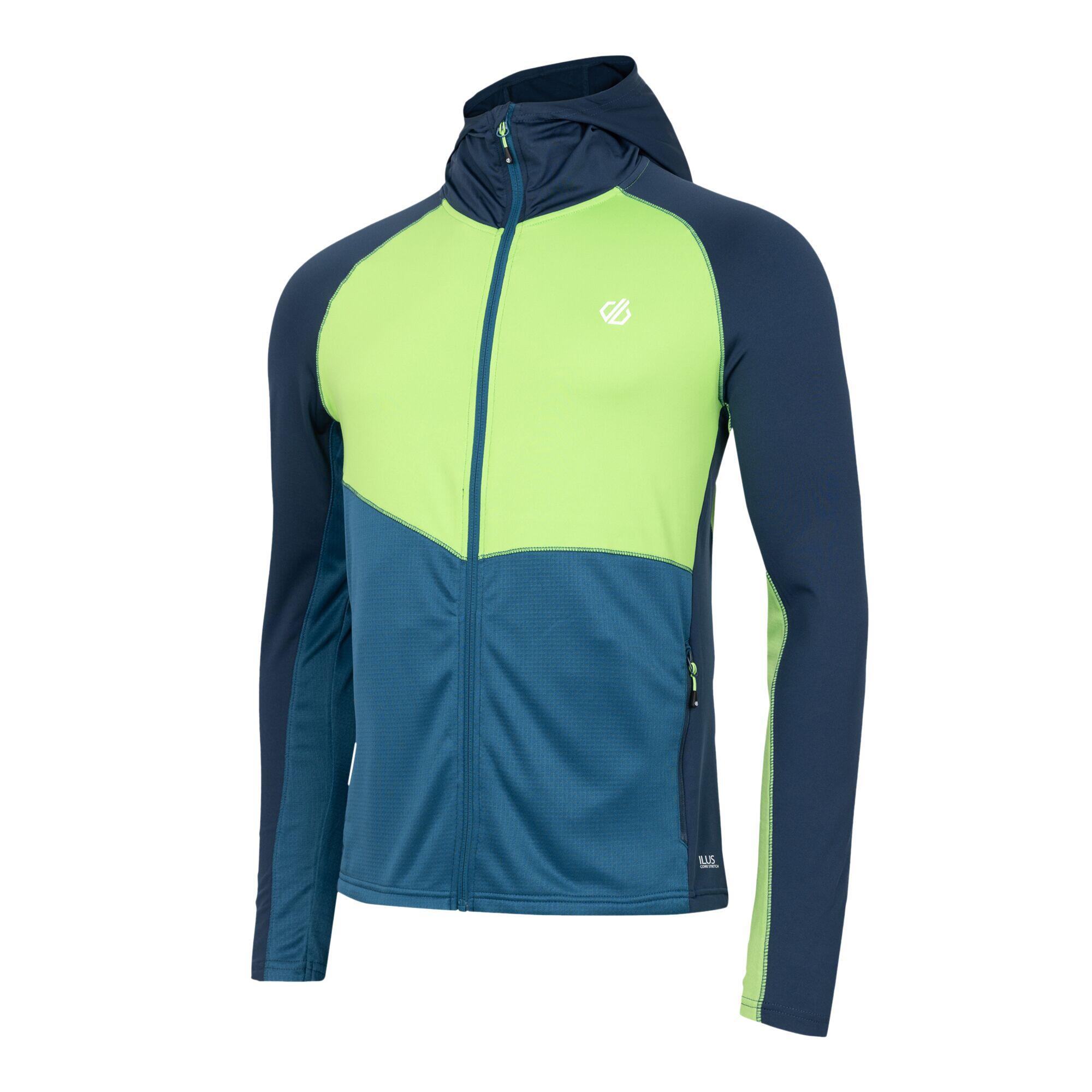 Midlayer Uomo Dare 2B Assimilate II Moonlight Denim Verde Brillante 3/5
