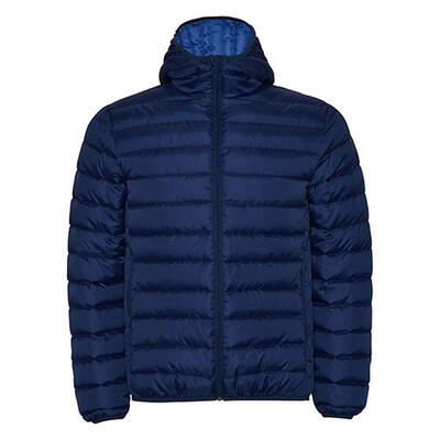 Heren noorwegen gewatteerd jack (marineblauw)