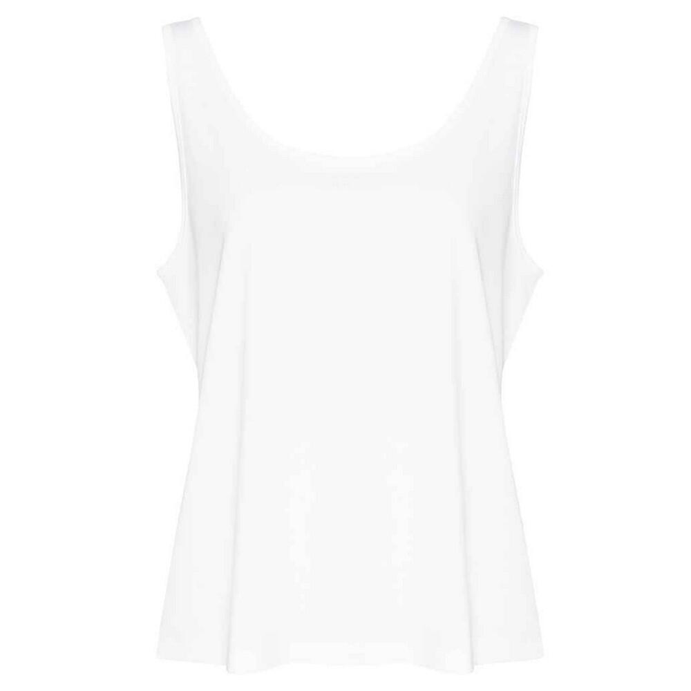 AWDIS Camiseta Sin Mangas de Triblend para Mujer Blanco