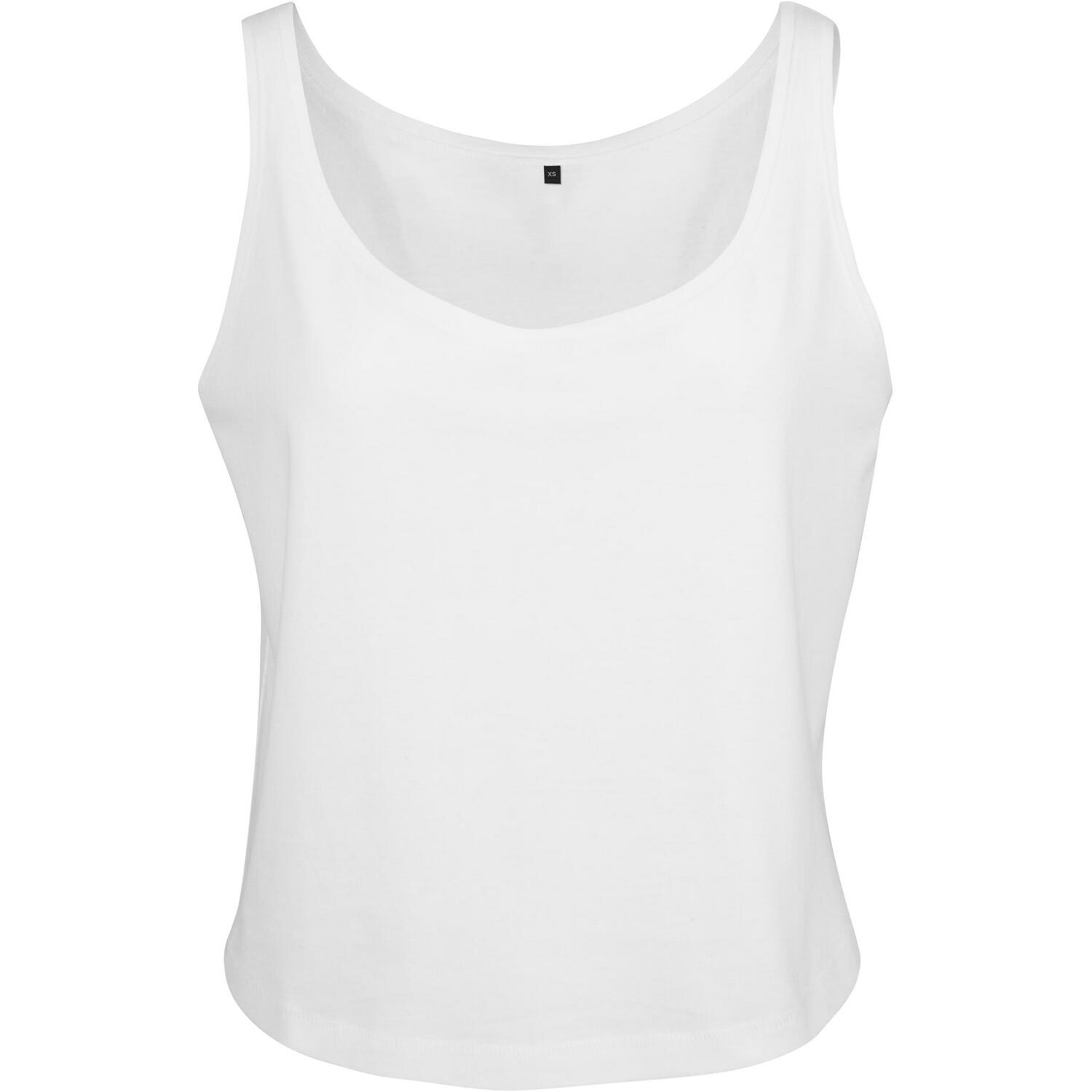 BUILD YOUR BRAND Camiseta Sin Mangas para Mujer Blanco