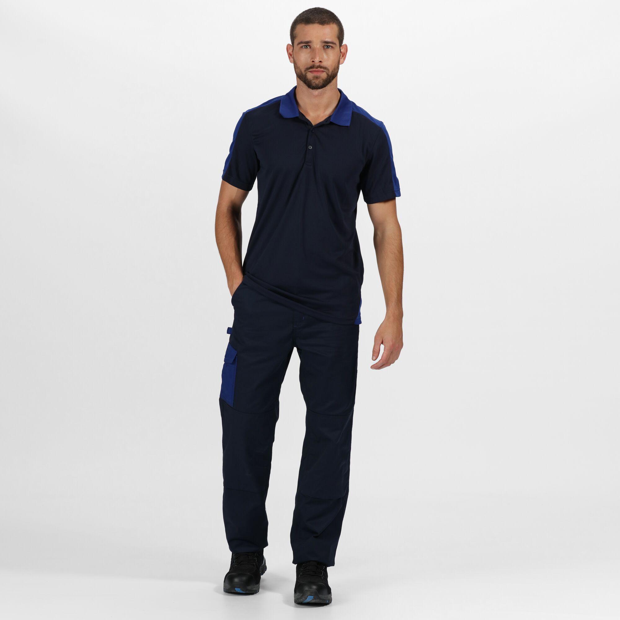 Polo CONTRAST Homme (Bleu Marine / Bleu Roi) 3/5