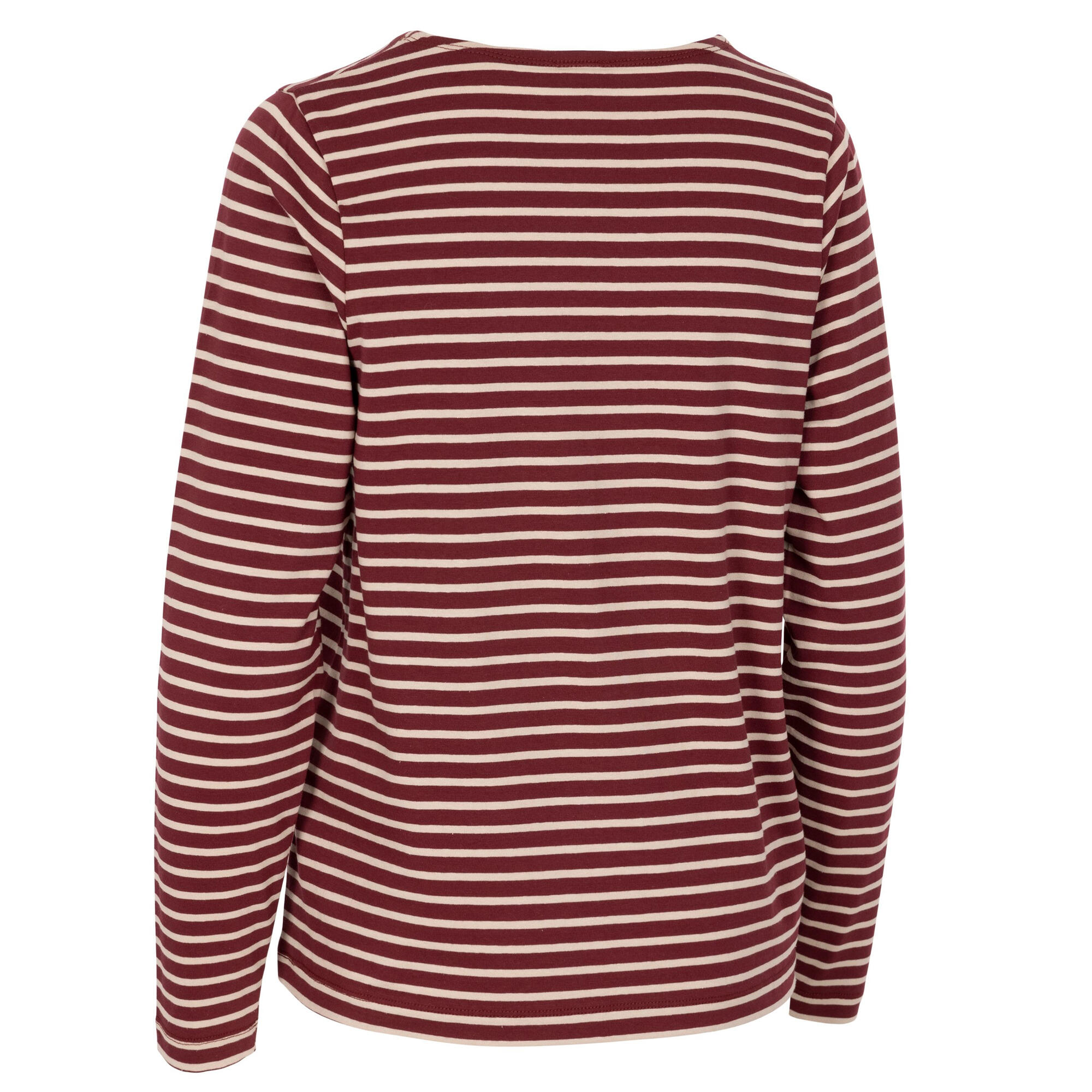 Chemisier Motif/style Rayure Fil Teint KAREN Femme (Pourpre) 2/5