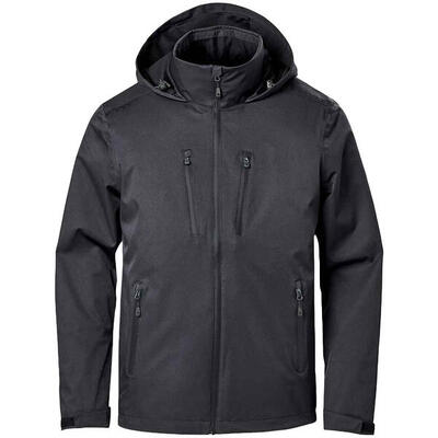 Heren scirocco lichtgewicht soft shell jas (zwart)