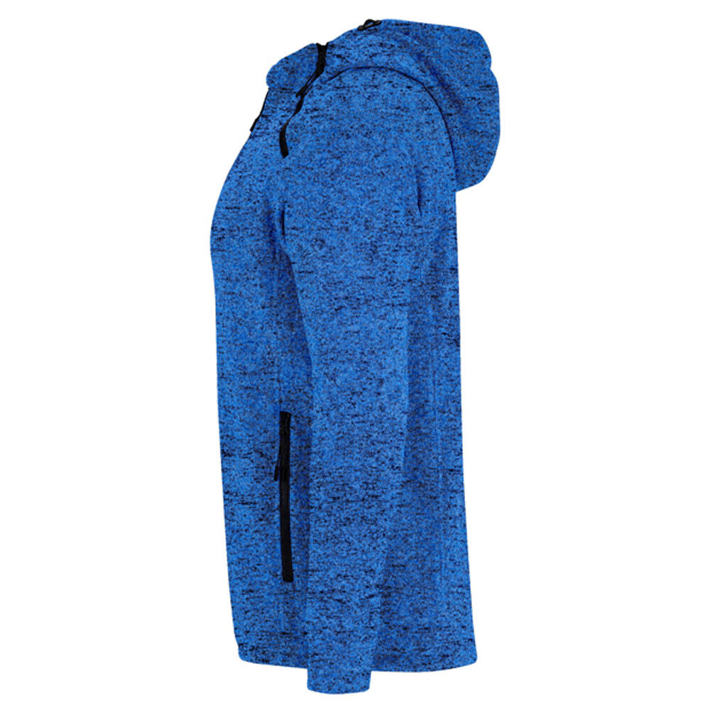 Veste EVEREST Adulte (Bleu Roi Chiné) 3/3