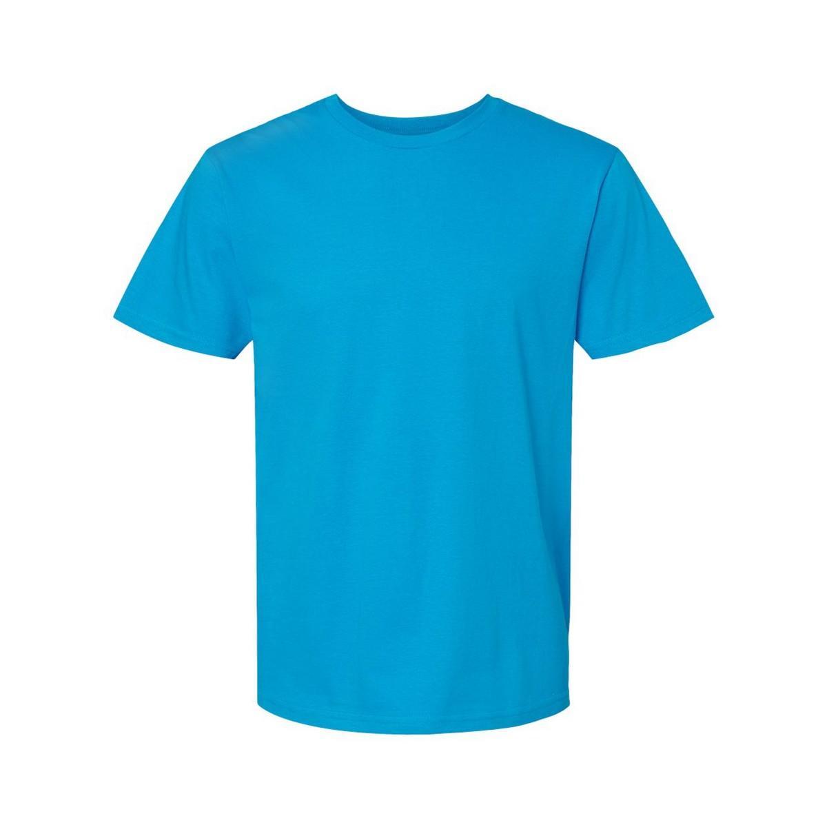 T-shirt unisex adult softstyle midweight azul safira