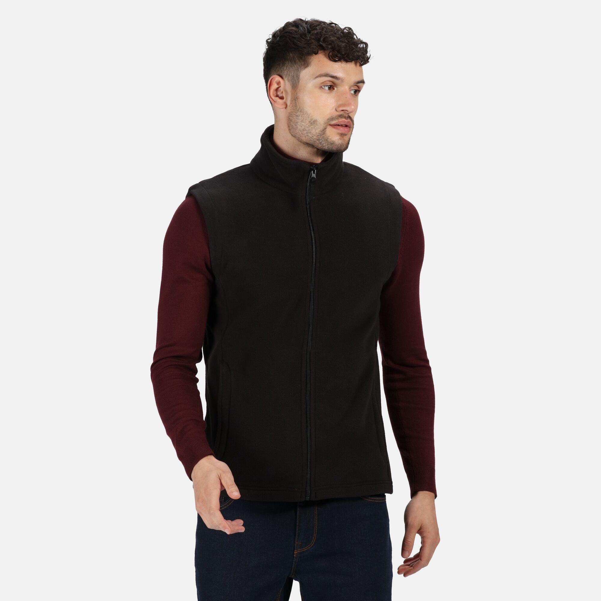 Gilet In Micro Pile Da Uomo Regatta Nero 4/5
