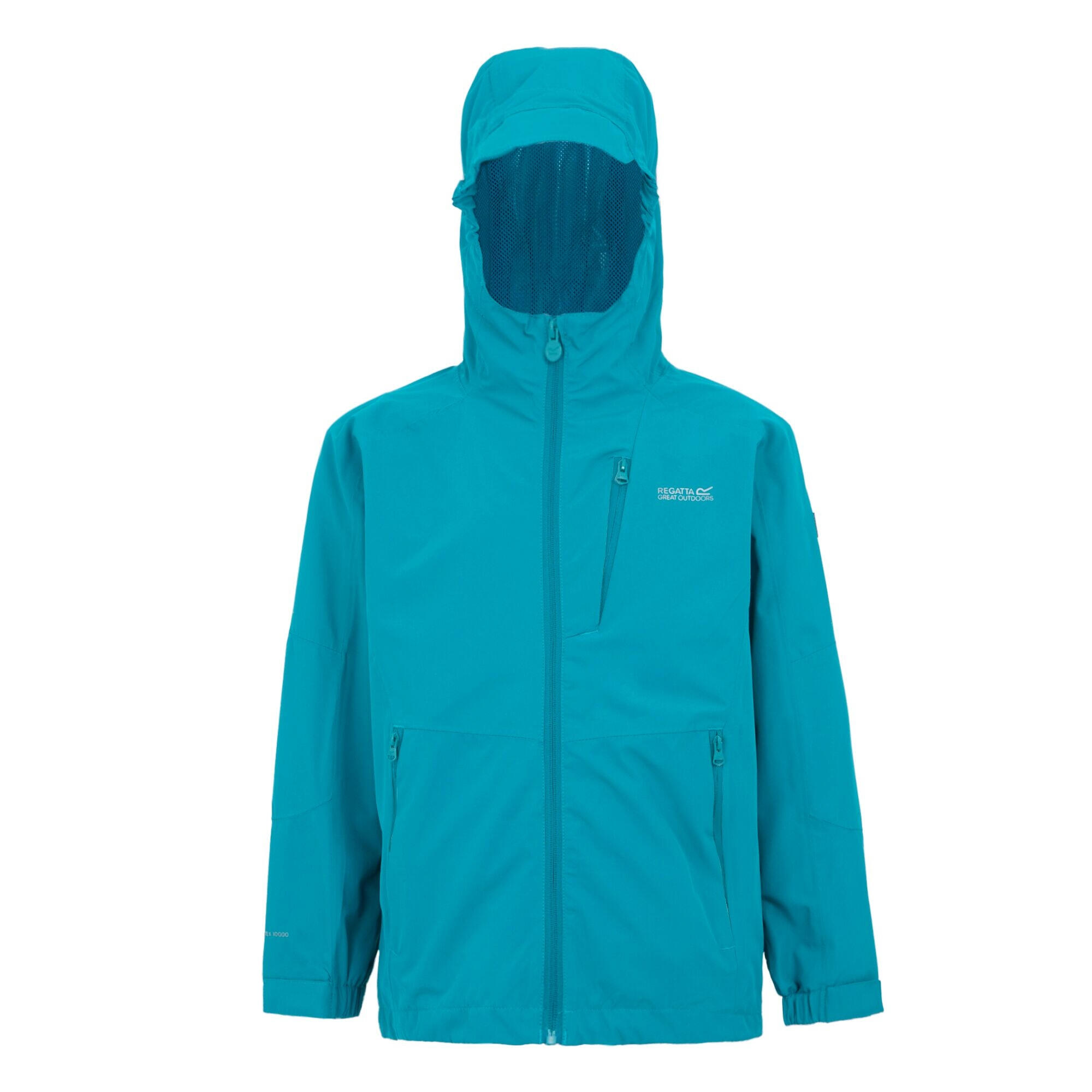 REGATTA Childrens/Kids Calderdale II Waterproof Jacket (Exotic Plume)