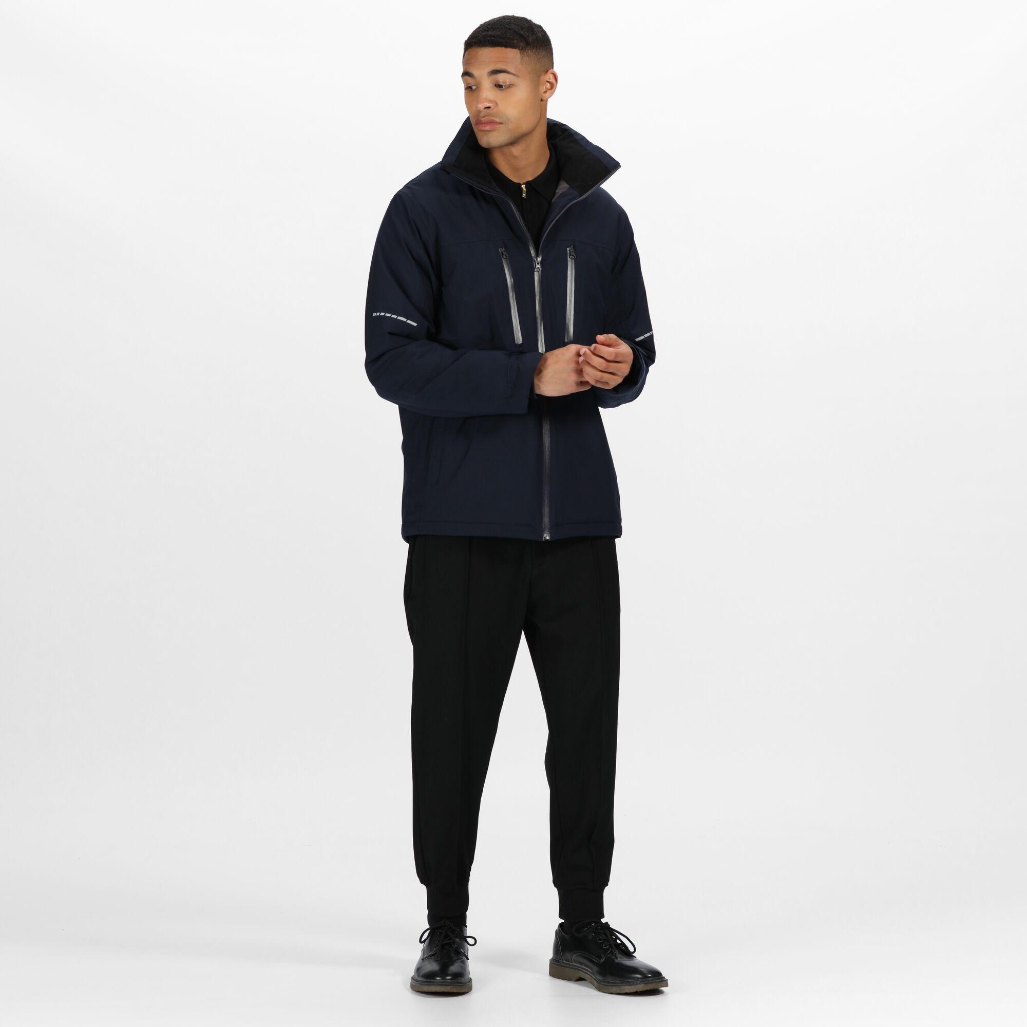 Veste Imperméable XPRO MARAUDER Homme (Bleu Marine / Gris) 3/4