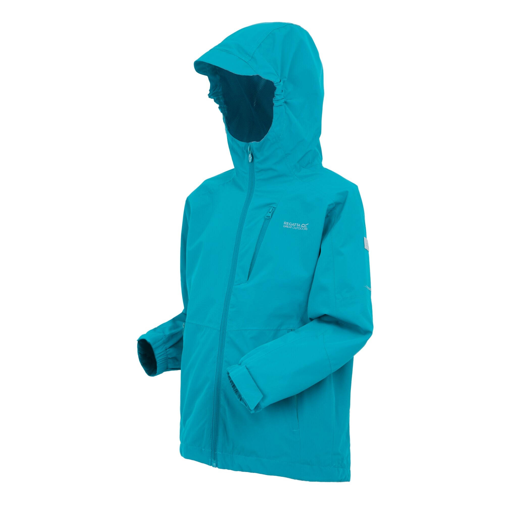 Childrens/Kids Calderdale II Waterproof Jacket (Exotic Plume) 3/4