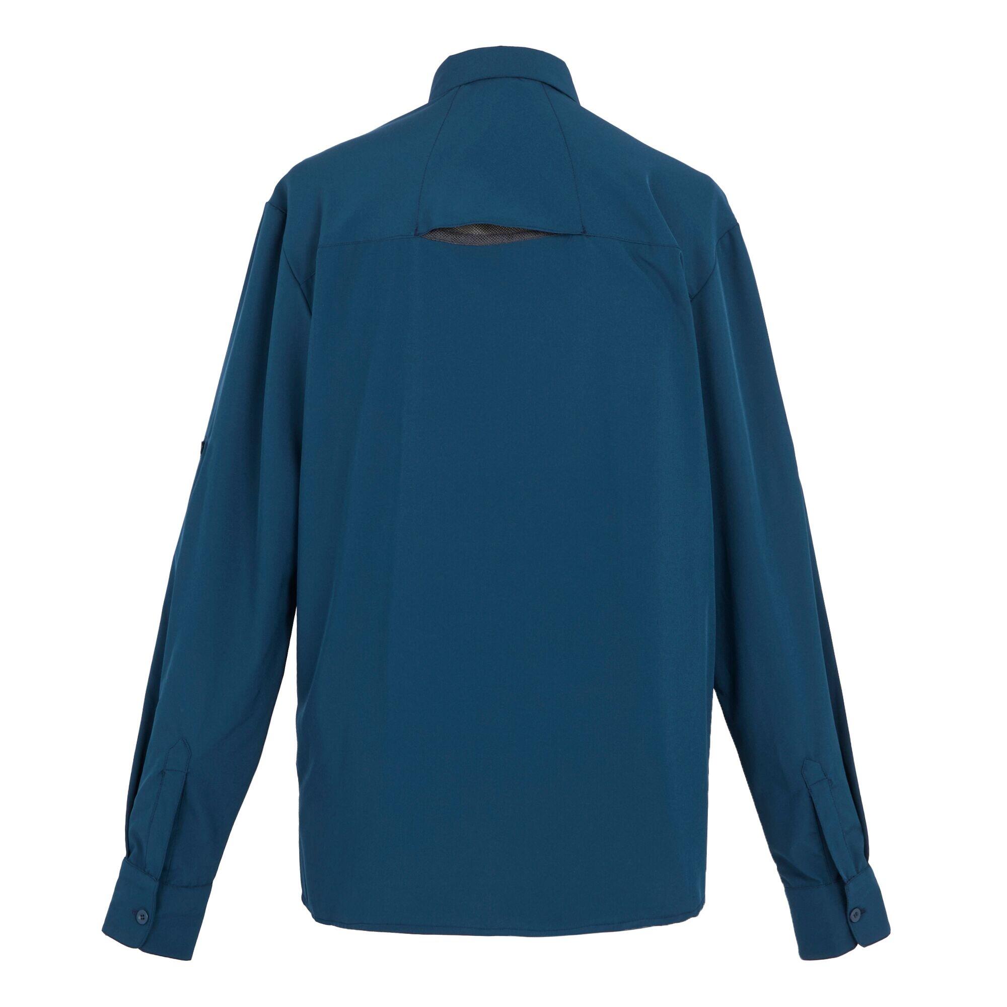 Camicia Da Viaggio Semplice Ripiegabile Manica Lunga Uomo Regatta Moonlight 2/5