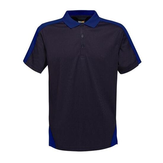 Polo CONTRAST Homme (Bleu Marine / Bleu Roi)