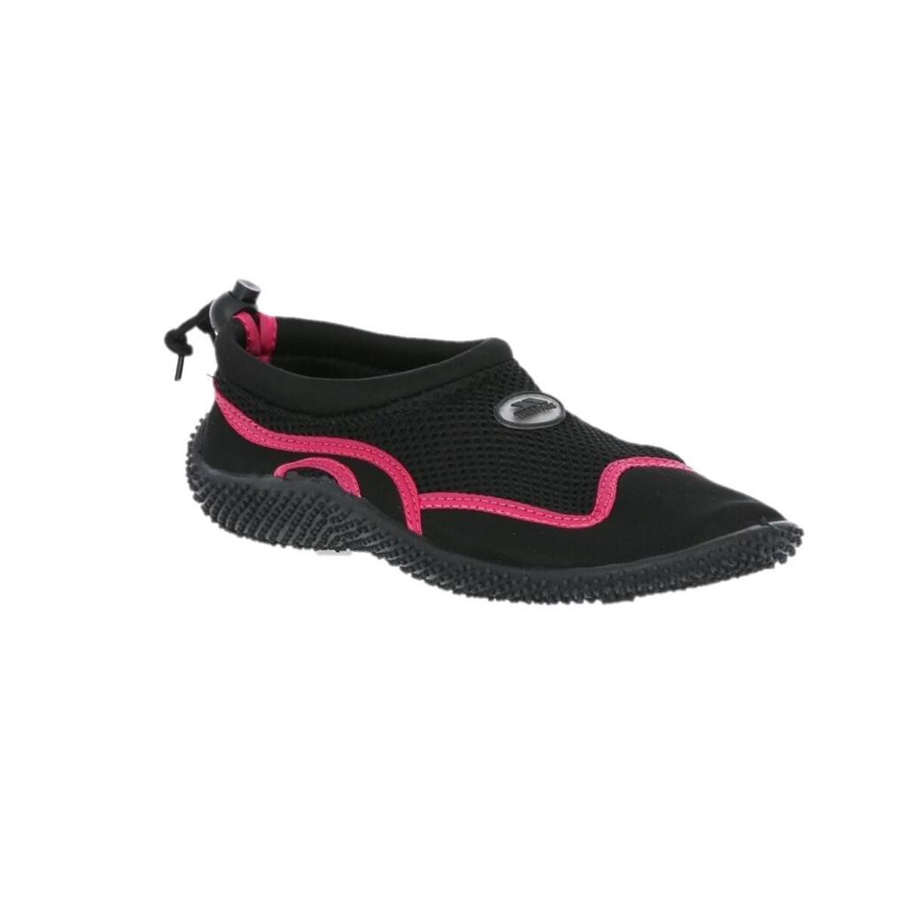 Adults Unisex Paddle Aqua Swimming Shoe (Black/Raspberry)