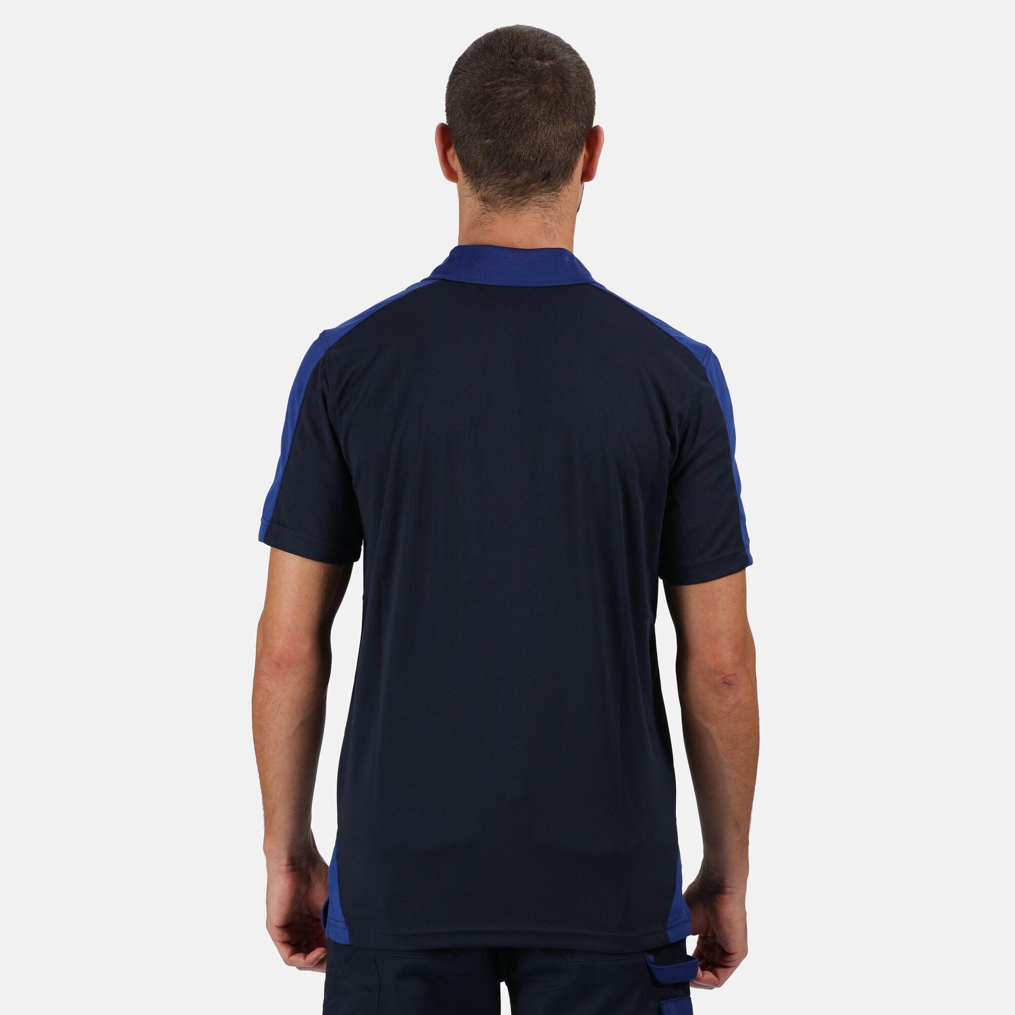 Polo CONTRAST Homme (Bleu Marine / Bleu Roi) 4/5