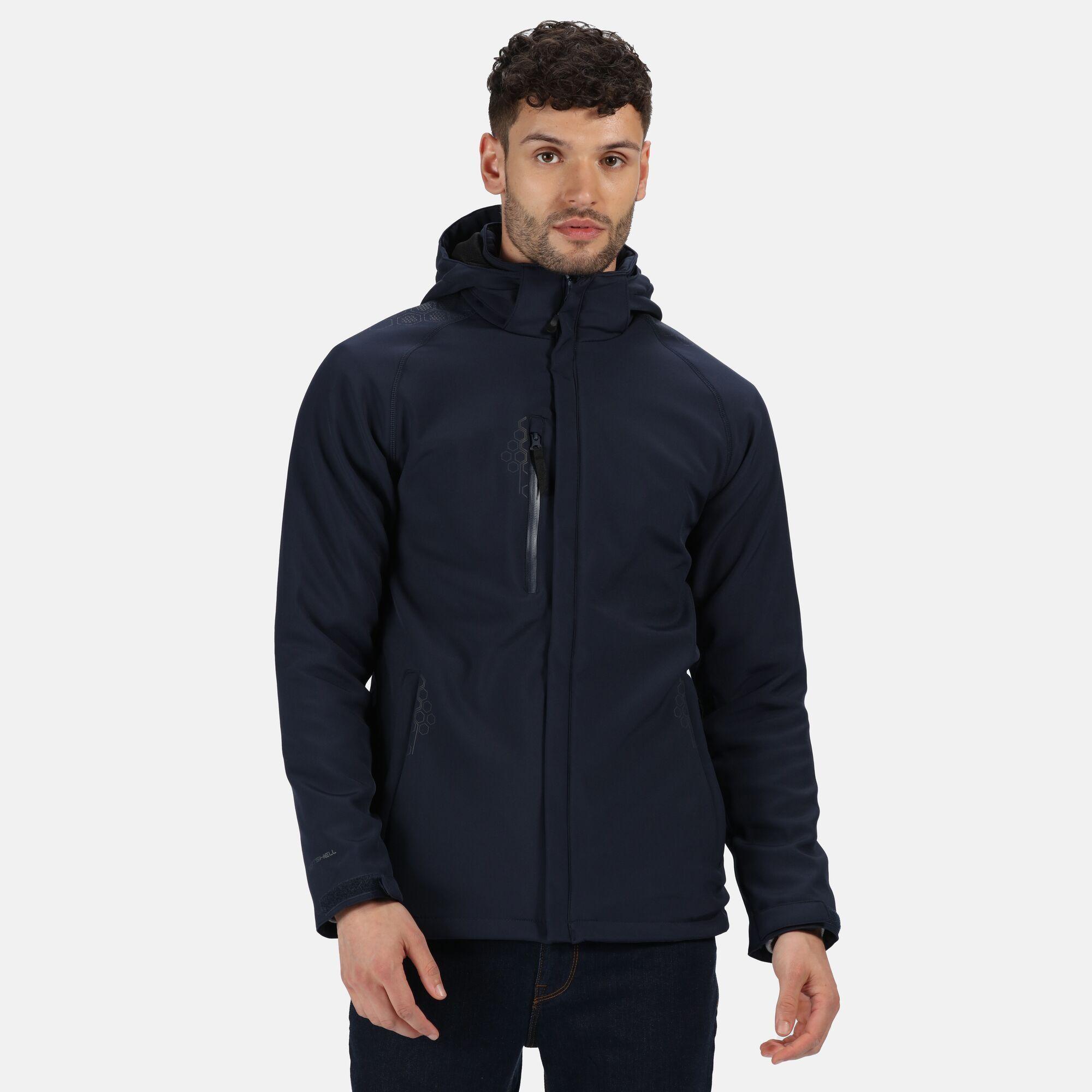 Heren Repeller XPro Softshell Jacket (Marine) 4/5