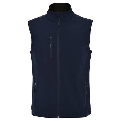 Heren quebec softshell gilet (zwart)