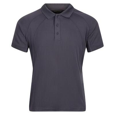 Professional Polo Coolweave A Manica Corta Uomo Regatta Blu Navy