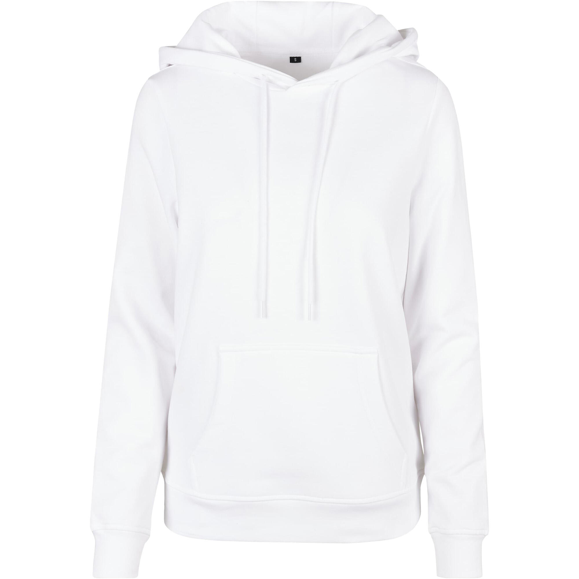 BUILD YOUR BRAND Vrouwen/dames Basic Hoodie (Wit)