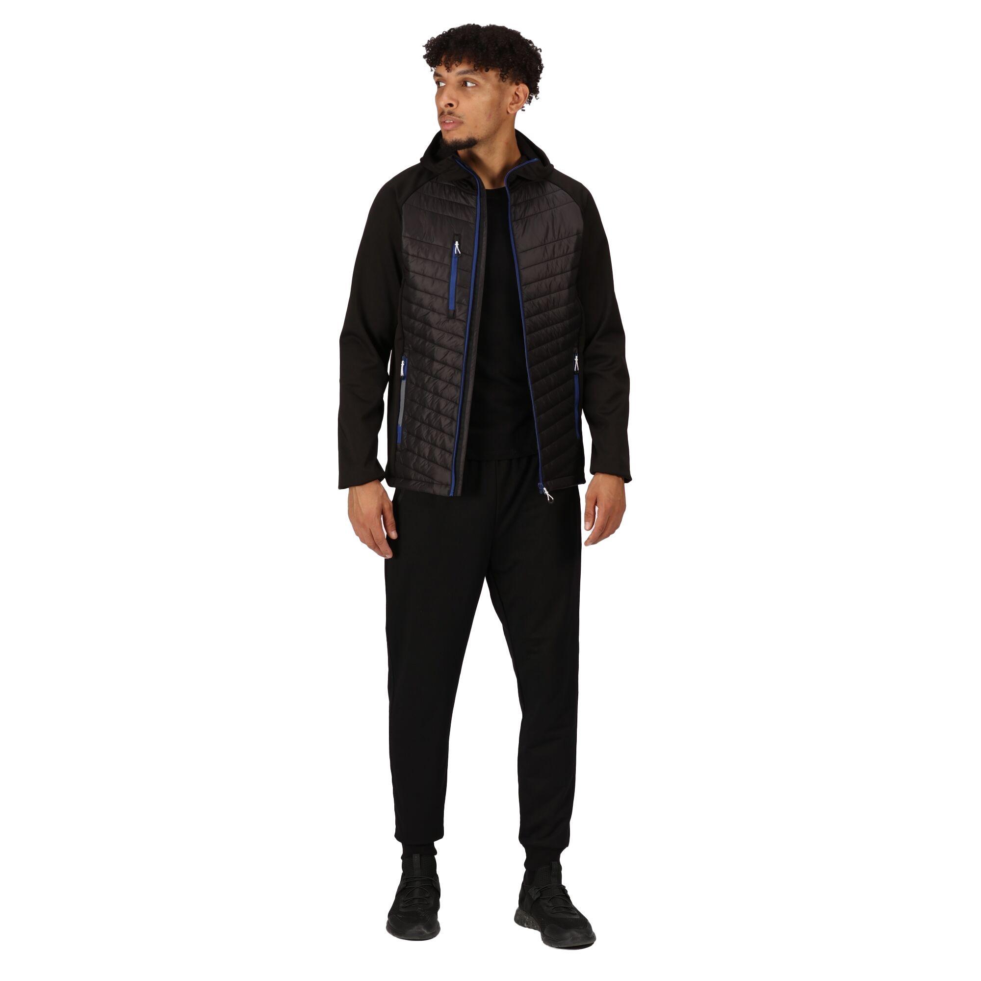 Veste Hybride NAVIGATE Homme (Noir / Bleu Roi) 4/5