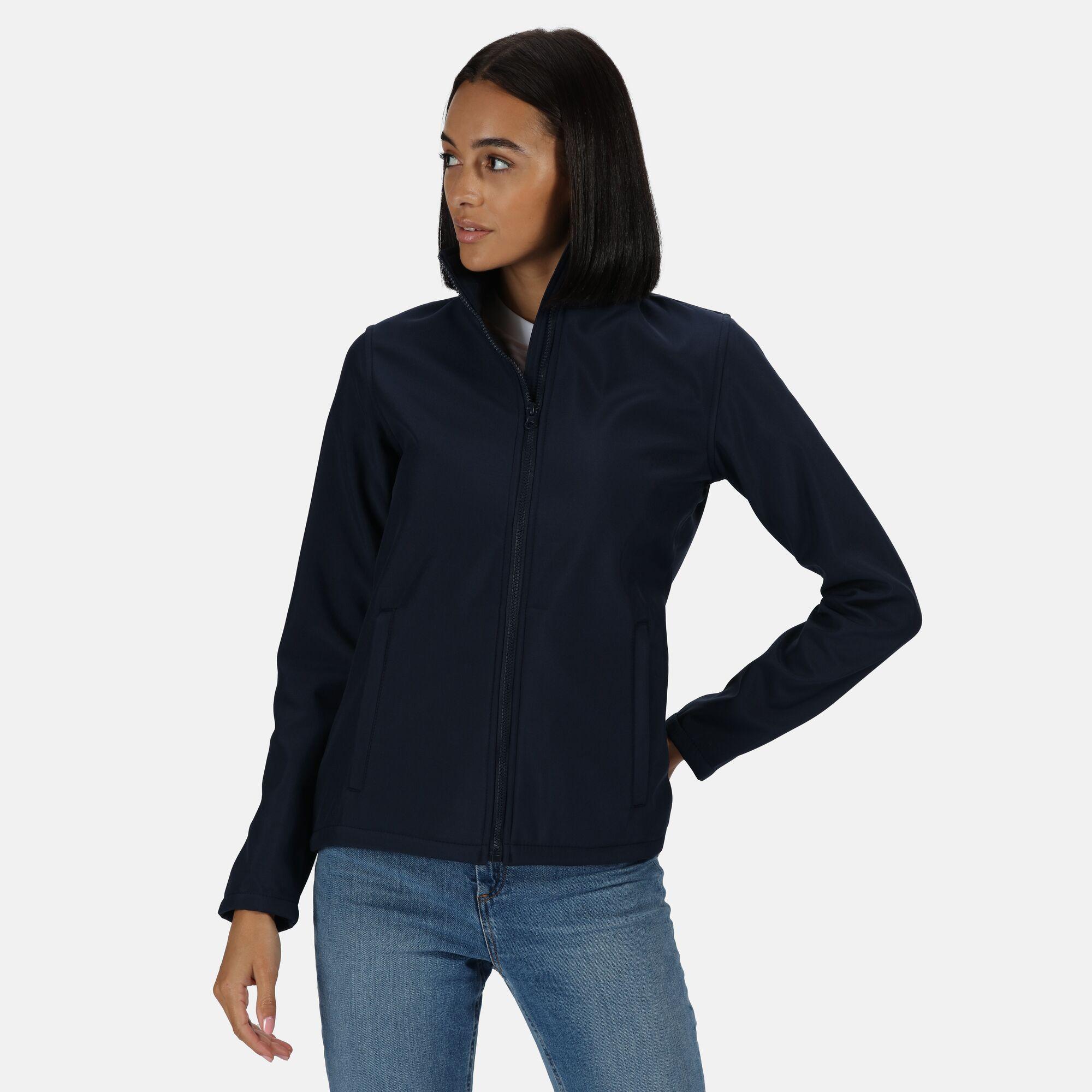 Casaco Soft Shell Estampável Ablaze Mulher (Azul Marinho) 2/4
