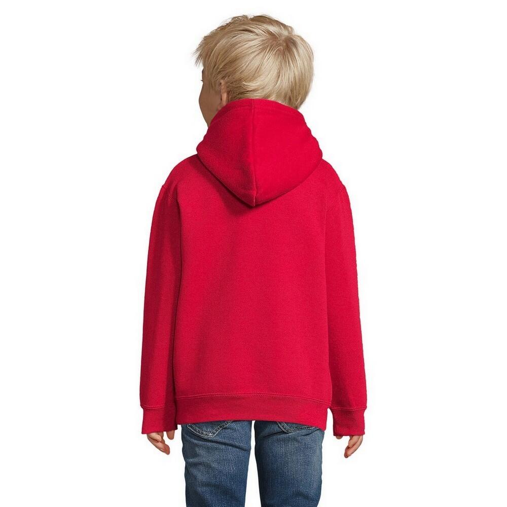 Felpa Croce Rossa Italiana rossa con zip e cappuccio | Il Tricolore