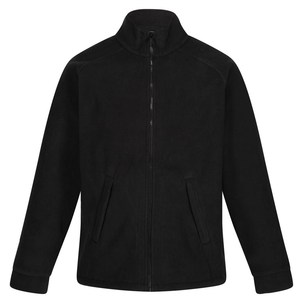 Sigma Symmetry Heavyweight AntiPill Fleece Jacket (380 GSM) (Black)
