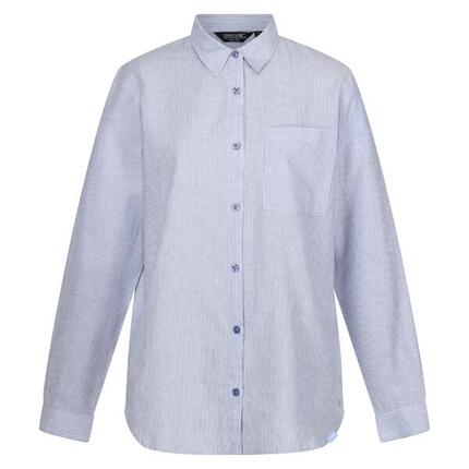 Chemise Motif/style Rayé PRIMEVERE Femme (Bleu)