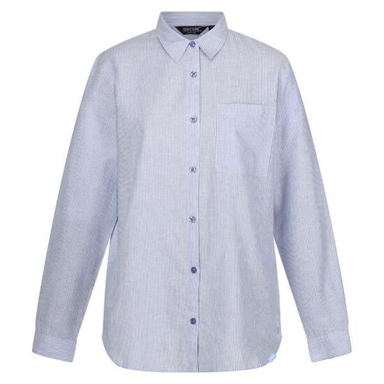 Chemise Motif/style Rayé PRIMEVERE Femme (Bleu)