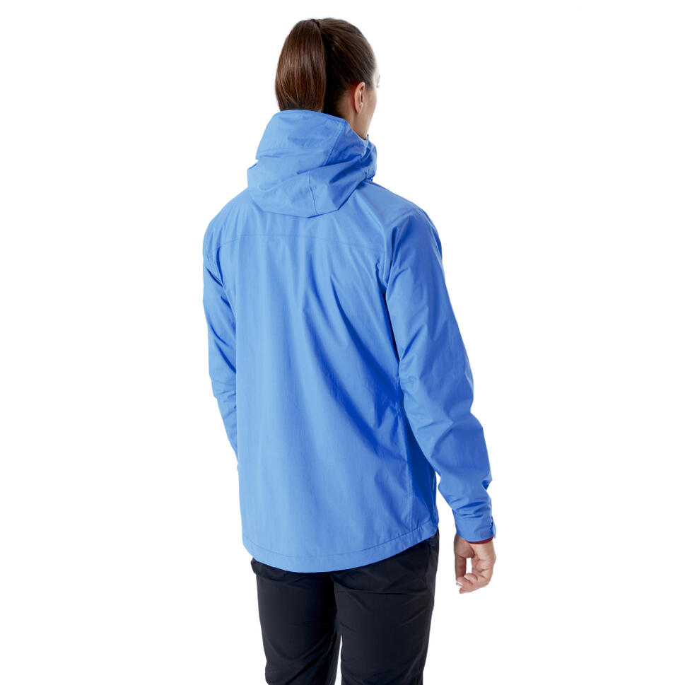 Kurtka przeciwdeszczowa damska Rab Downpour Plus 2.0 Jacket z kapturem