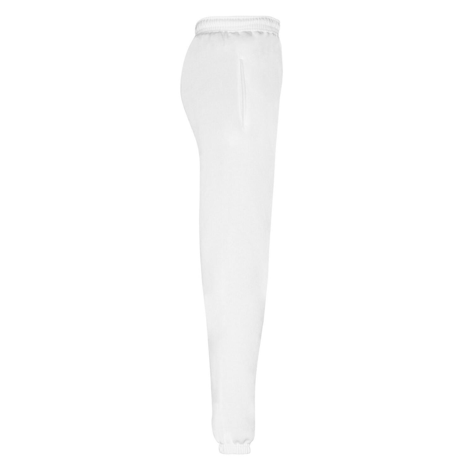 Pantalon De Jogging CLASSIC Homme (Blanc) 3/3