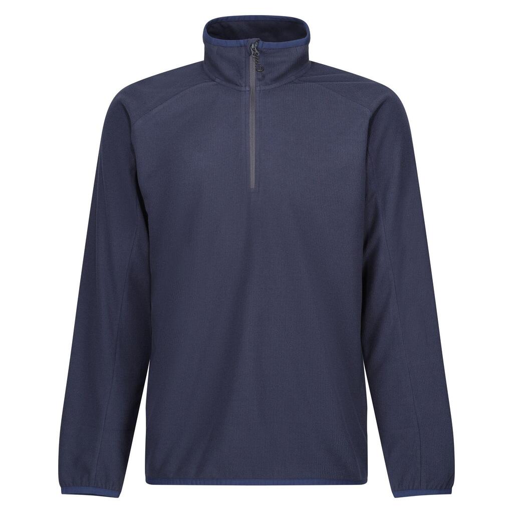 Mens Navigate Half Zip Fleece (Navy/Seal Grey)