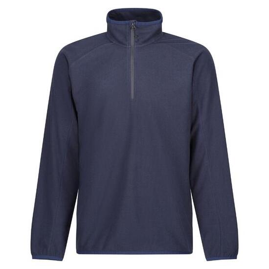 Heren Navigate Half Zip Fleece (Marine/Seal Grey)