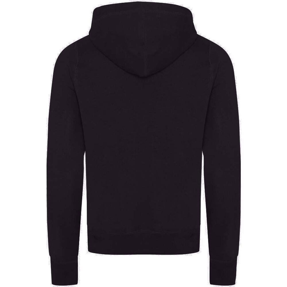 Unisex Volwassen Just Hoods Chunky Hoodie (Jet Zwart) 2/2