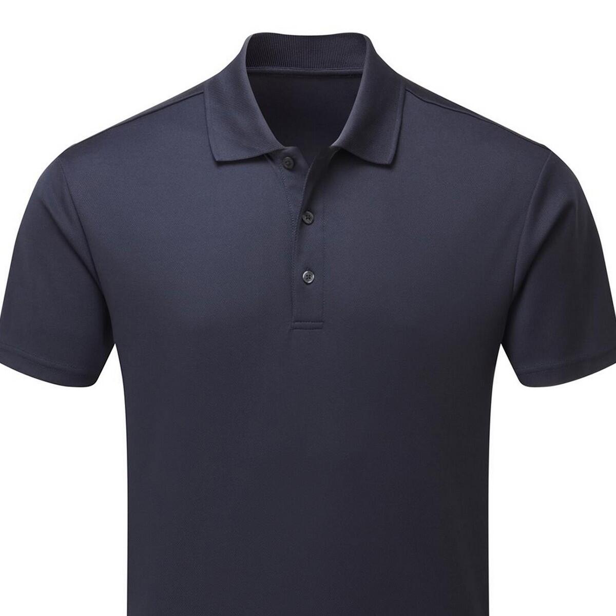 Camisa pólo para homem tingida com fiação (marinha francesa) 2/3