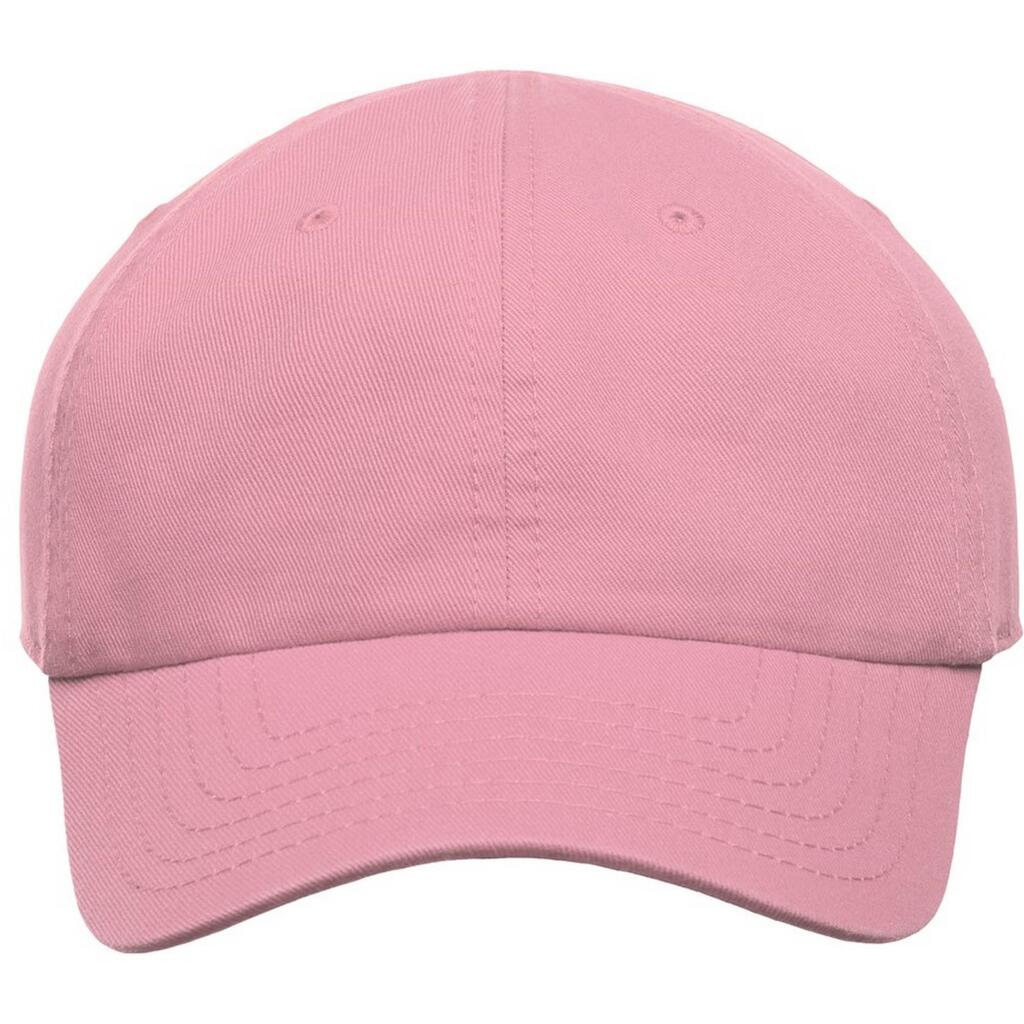 Childrens/Kids Fraser 6 Panel Cotton Baseball Cap (Pink)