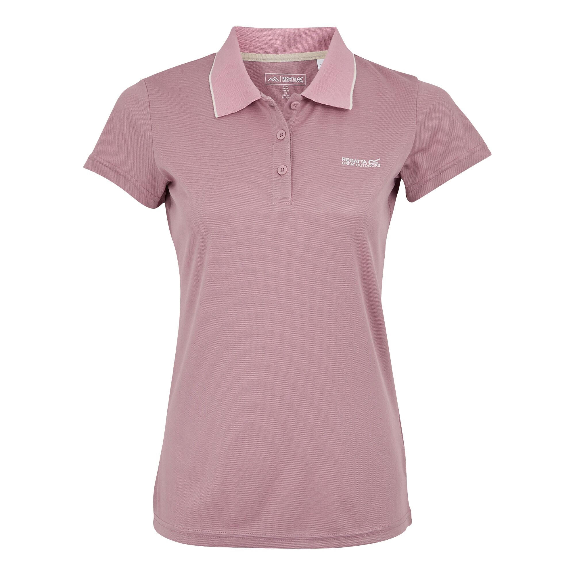 REGATTA Dames Maverick V Polo Shirt (Lila's)