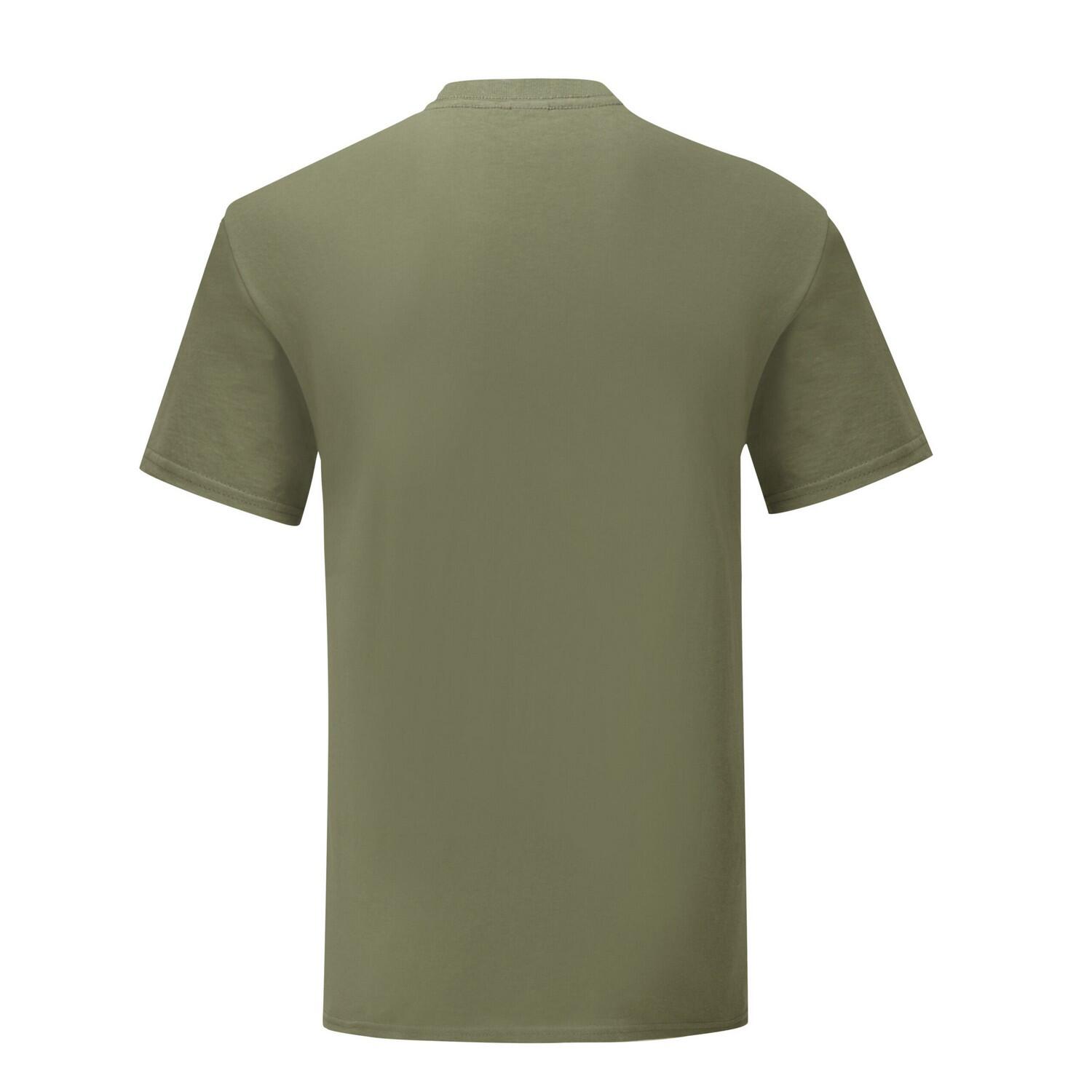 Camiseta Iconic para Adultos Unisex Oliva Clásico 2/3