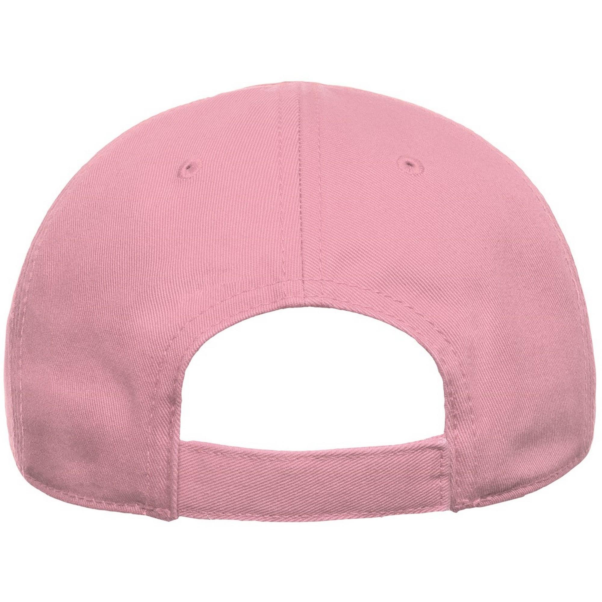 Crianças/Crianças Fraser 6 Painel de Boné de Beisebol de Algodão Orgânico (Rosa) 2/3