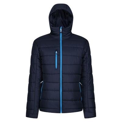 Thermisch gewatteerd jack voor heren (zwart/klassiek rood)