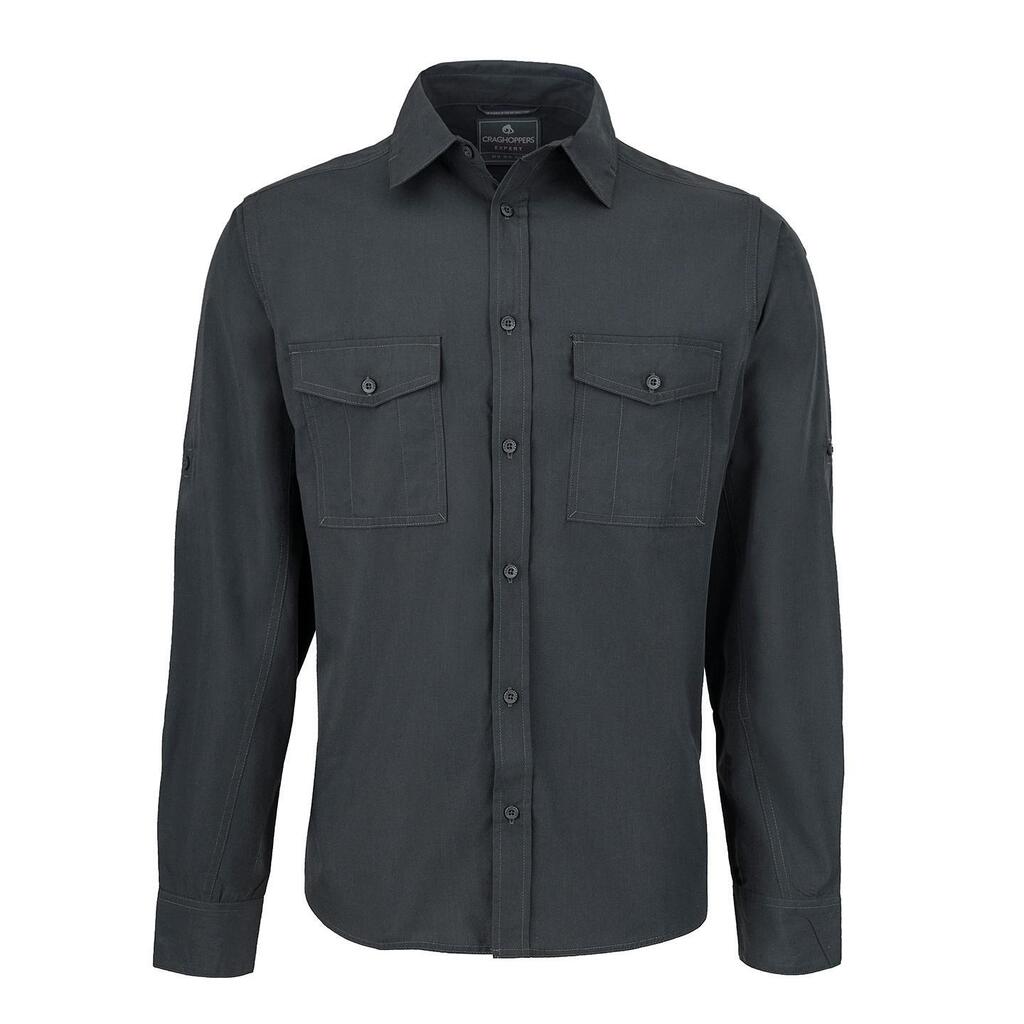 Mens Expert Kiwi LongSleeved Shirt (Carbon Grey)