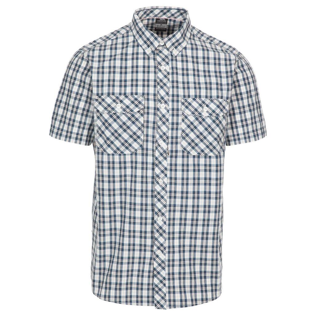 Mens BaileysBridge Checked Shirt (Midnight)