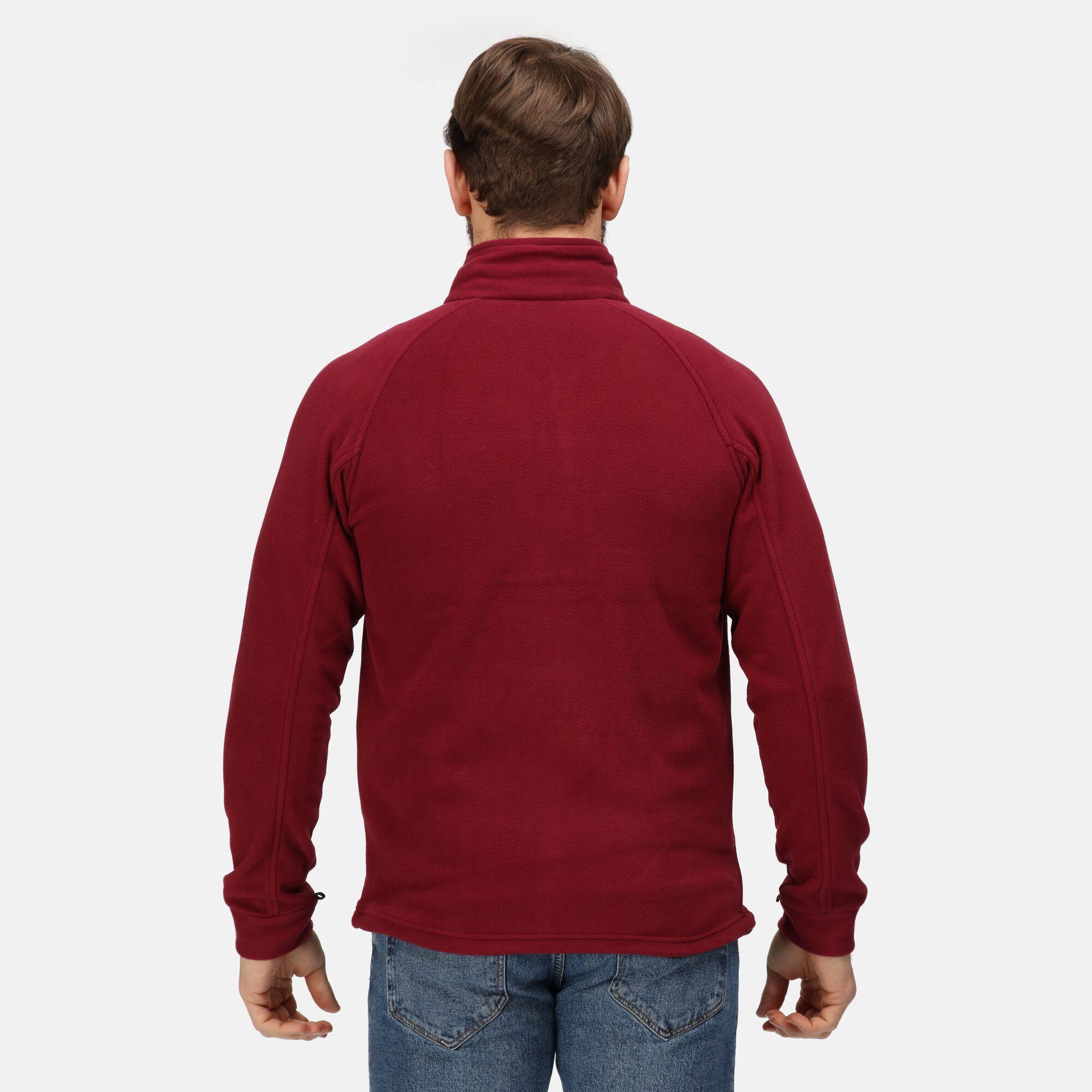 Giacca In Pile Uomo Regatta Thor III Bordeaux 3/4