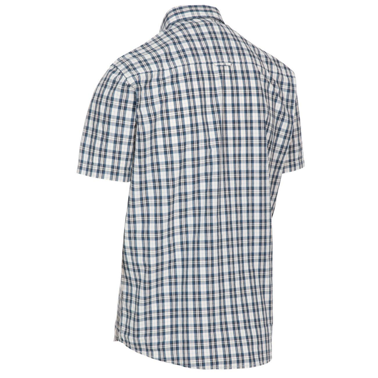 Camicia A Quadri Uomo Trespass BaileysBridge Nero Di Mezzanotte 2/3