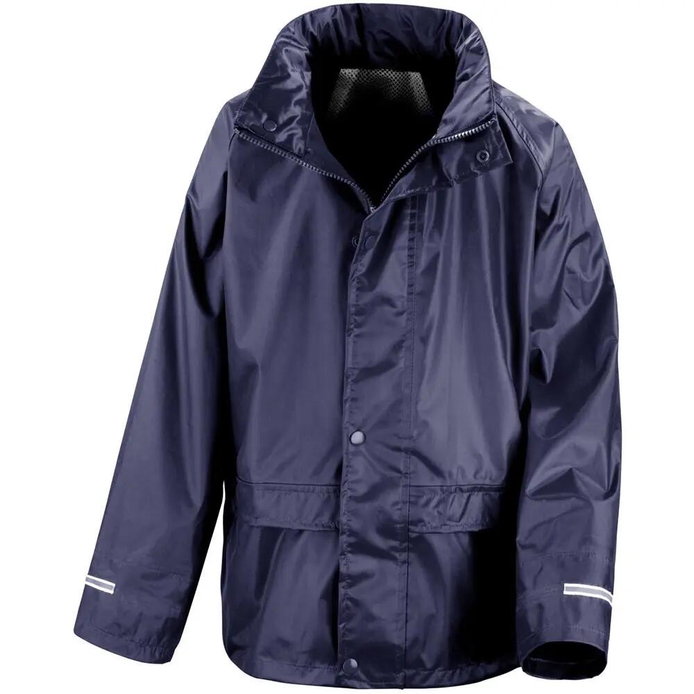 Core Veste Et Pantalon De Pluie Enfant Unisexe (Bleu Marine) 2/5