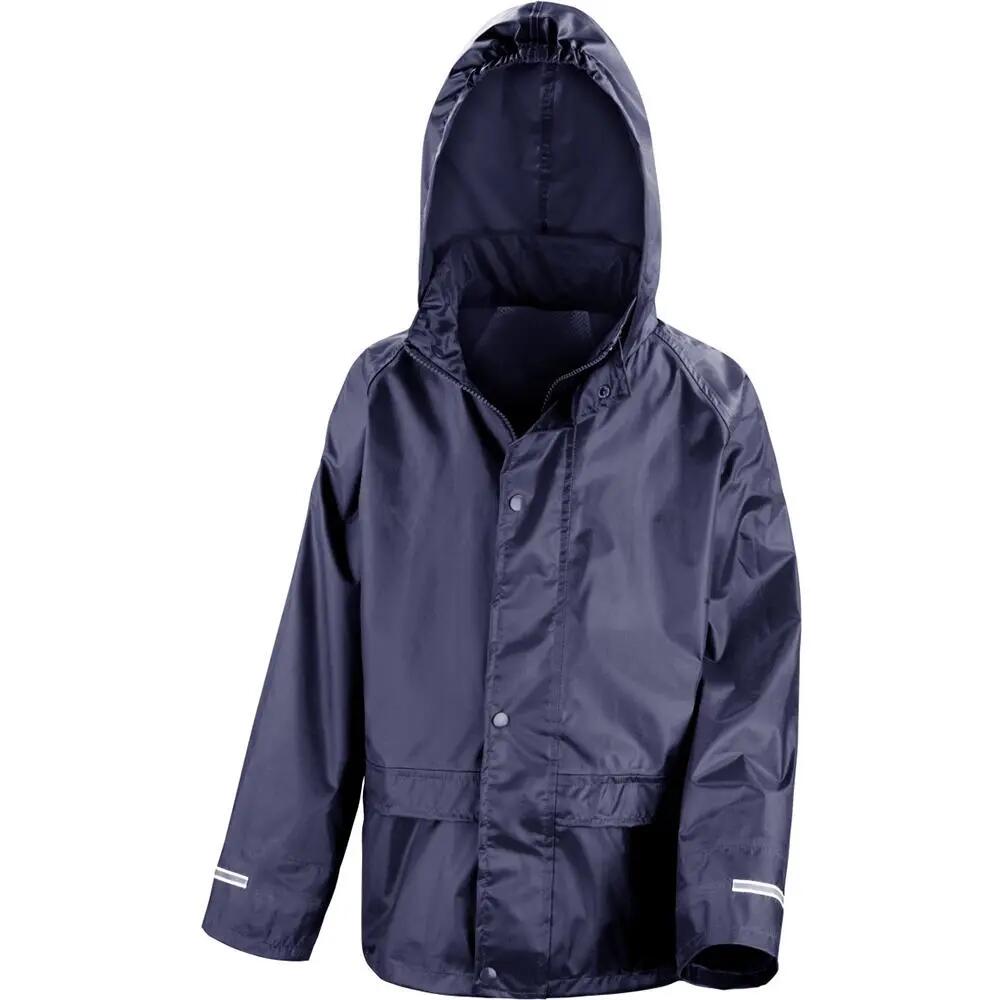 Core Veste Et Pantalon De Pluie Enfant Unisexe (Bleu Marine) 4/5