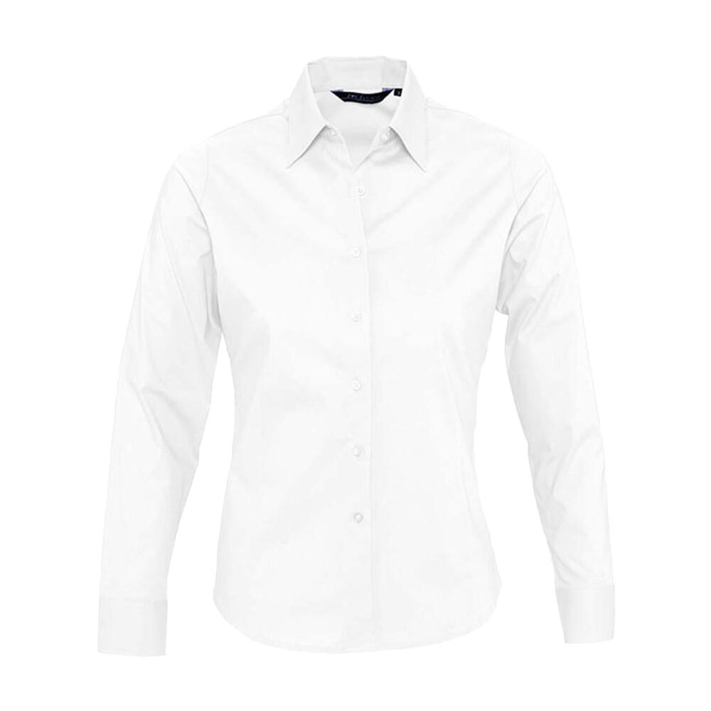 SOL'S Camisa de trabalho de manga comprida Eden para senhora/senhora Branco