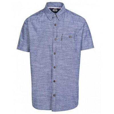 Heren slapton short sleeve shirt (marine)