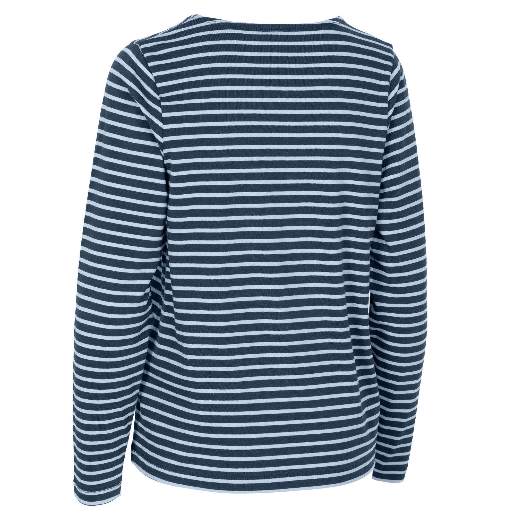 Chemisier Motif/style Rayure Fil Teint KAREN Femme (Bleu Marine) 2/5
