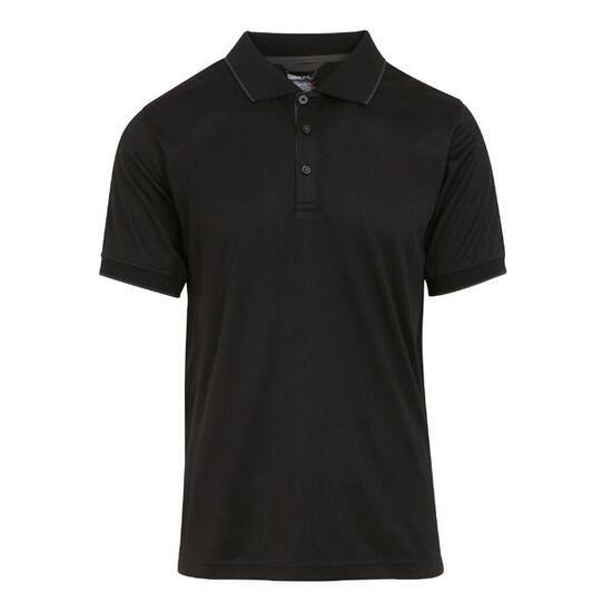 Polo NAVIGATE Homme (Noir / Gris Phoque)