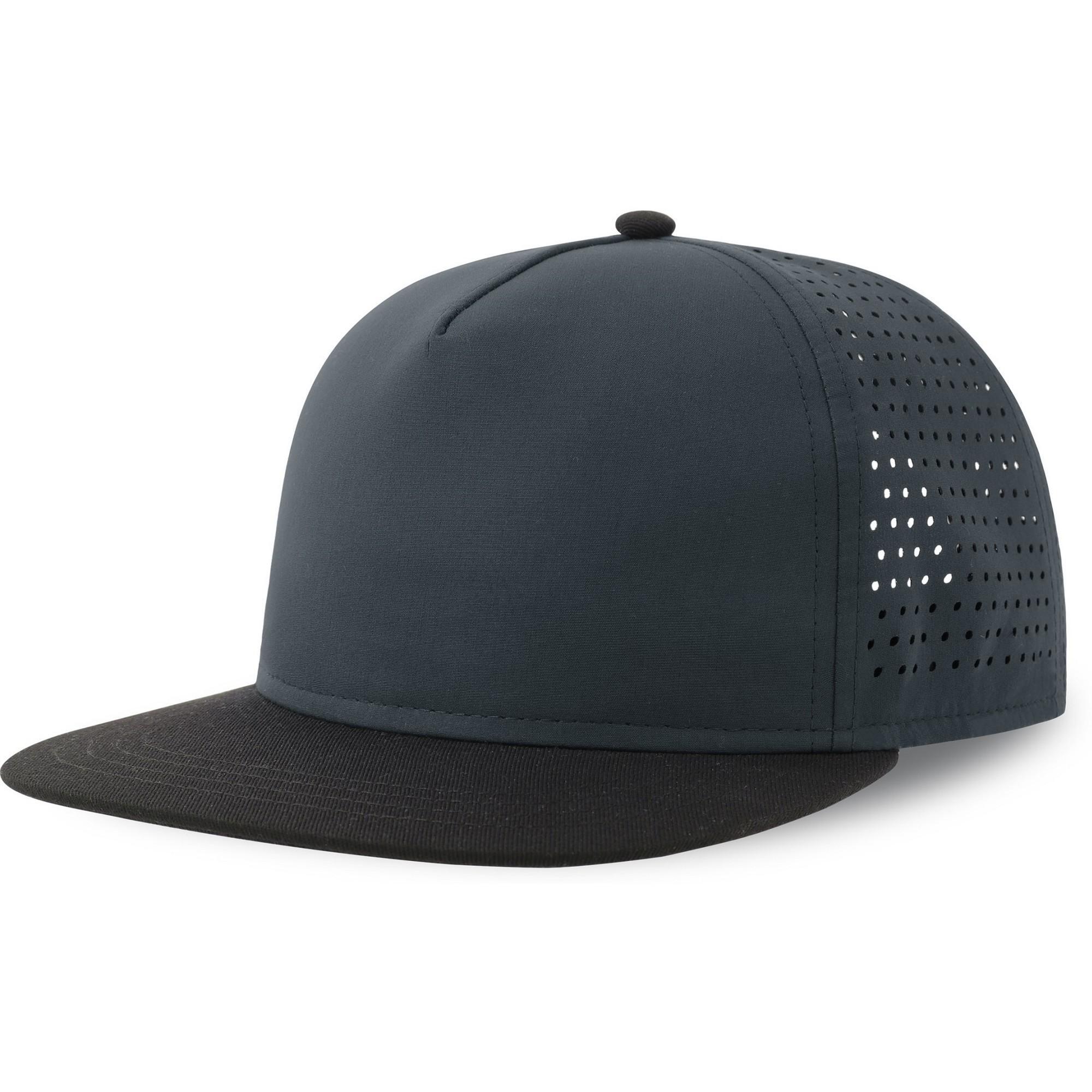 Casquette Ajustable BANK Adulte (Bleu Marine / Noir) 3/4