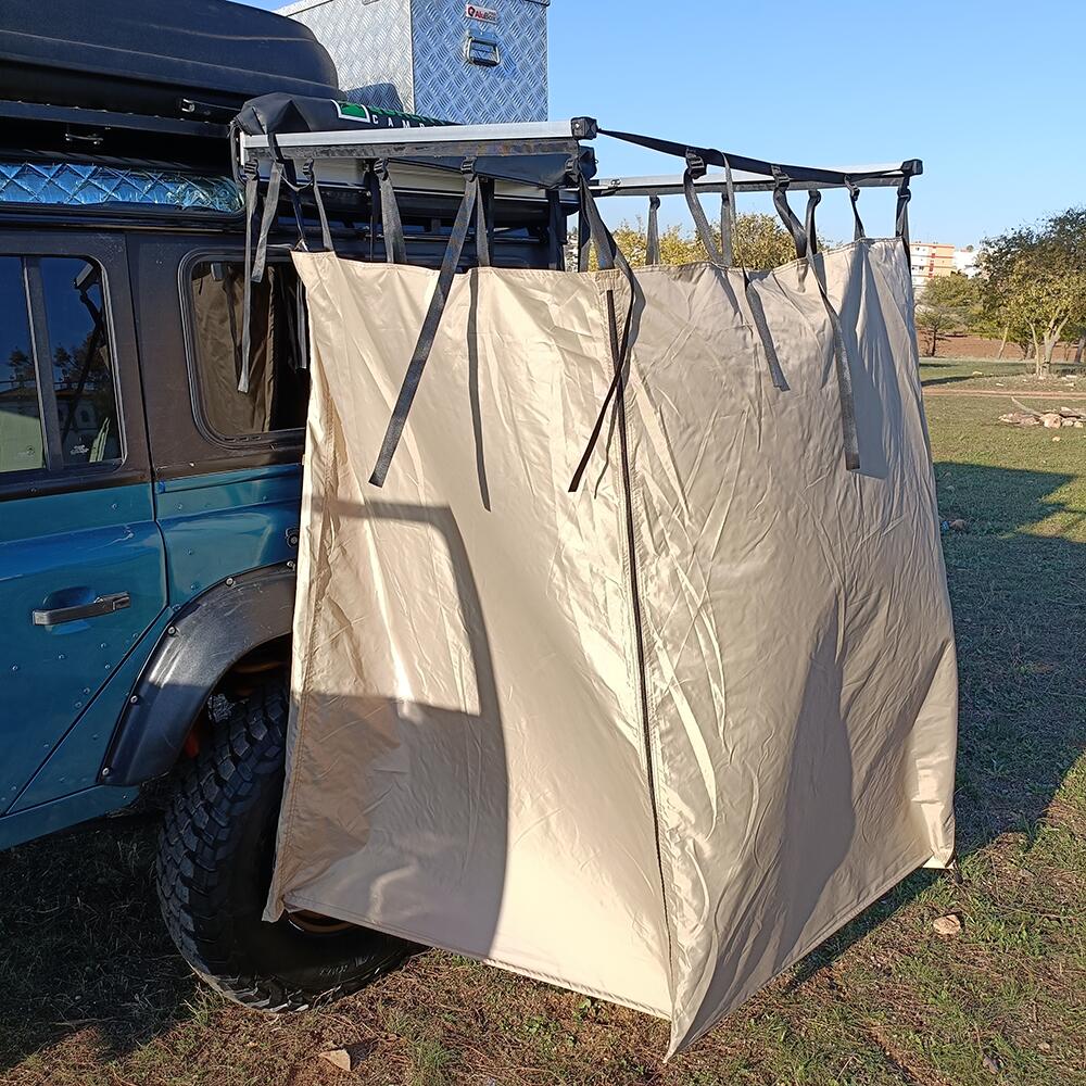 tents for vehicles KingCamp BOUNDLESS AIR3 Inflatable SUV Tent Wedding Tent Second Hand Standalone Color:Black with Screen Window Comfortably accommodates up to